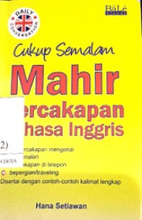Cukup Semalam Mahir Percakapan Bahasa Inggris