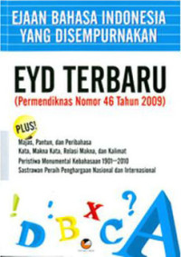 Ejaan Bahasa Indonesia yang Disempurnakan EYD Terbaru