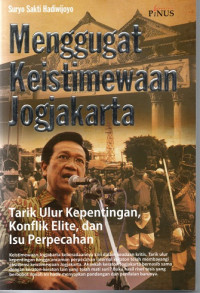 Menggungat Keistimewaan Jogjakarta