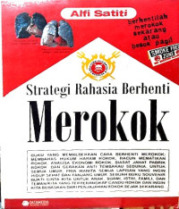 Strategi Rahasia Berhenti Merokok